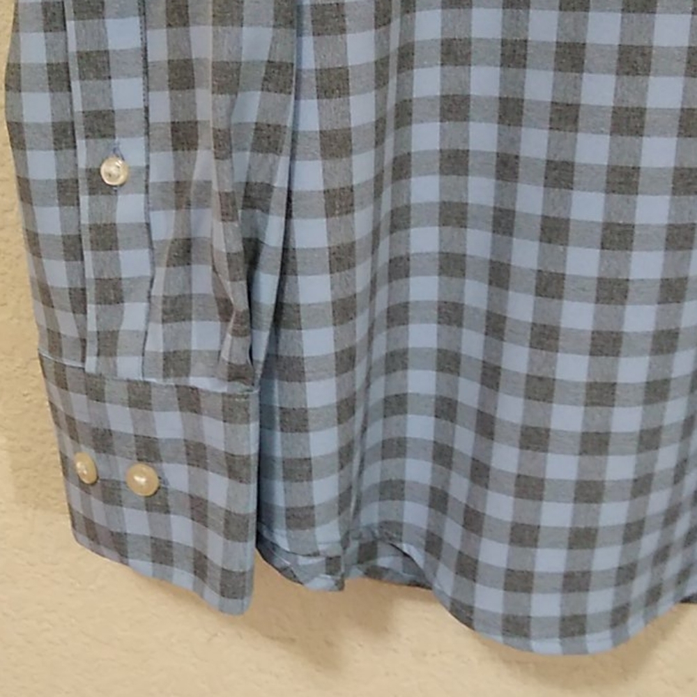 Peter Millar Button-Down -Cloud Blue - Large - image 6